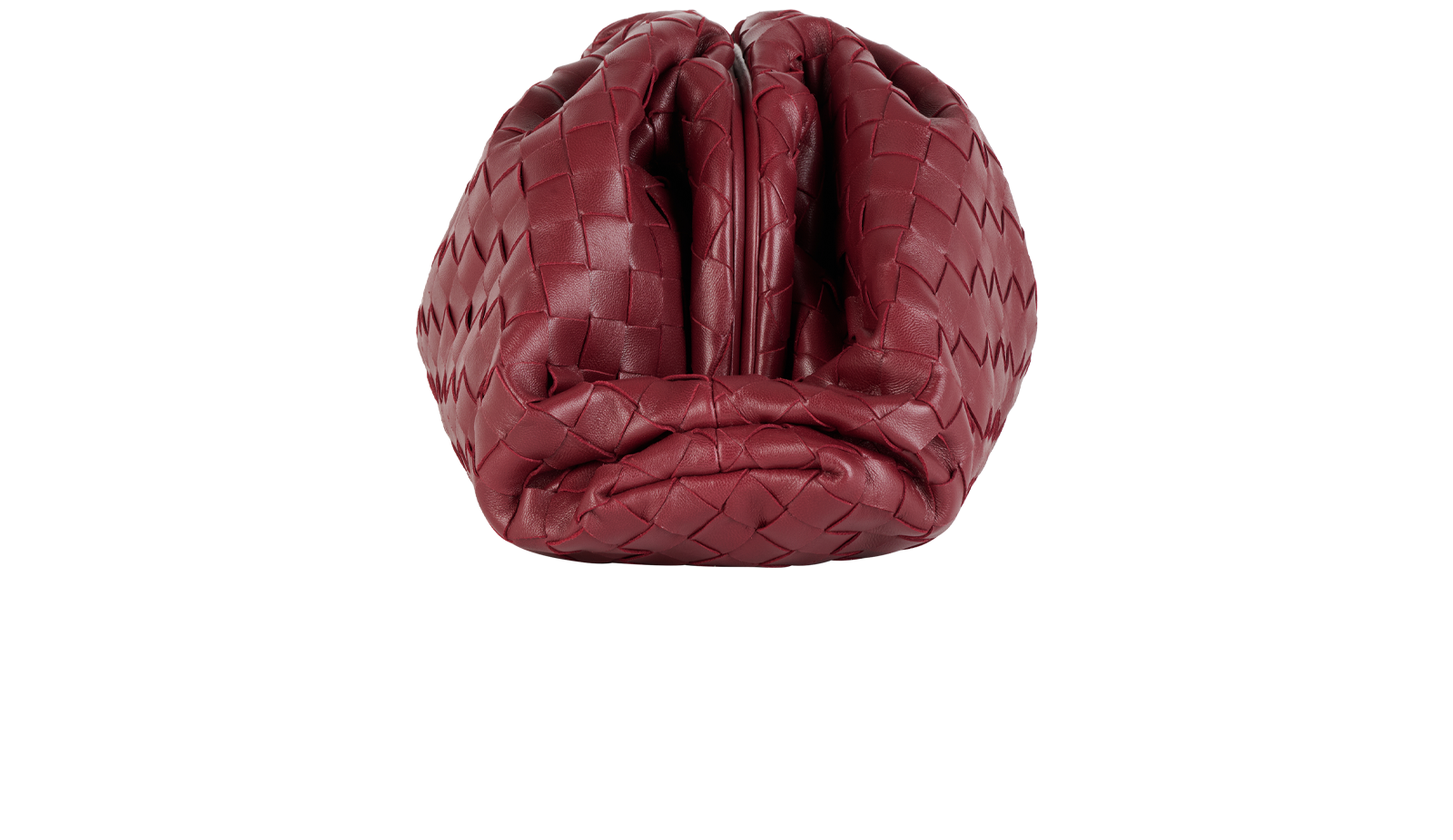 Pouch, &pound;1,200, Handbags, Burgundy, Leather, Side view